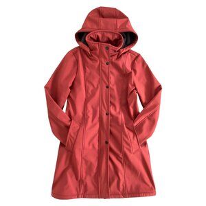 Dolcezza Paprika Softshell Fleece Lined Coat SZ S